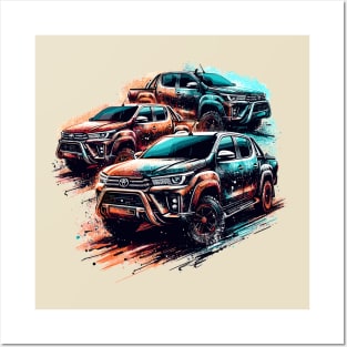 Toyota Hilux Posters and Art